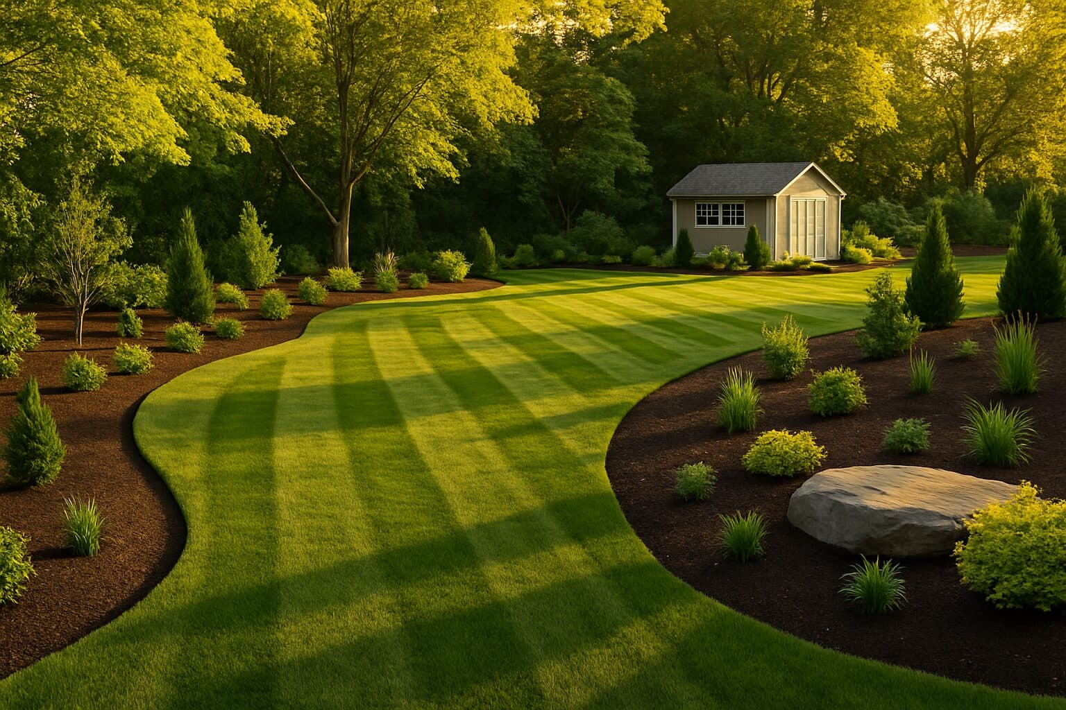 Yard Transformations on a North Shore, Massachusetts property